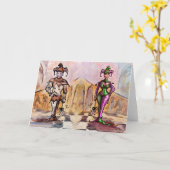 Jesters Card Karte (Gelbe Blume)