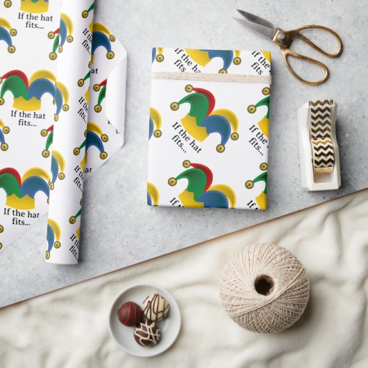 Jester's Hat-April-Fool-Tag Geschenkpapier (Kunsthandwerk)