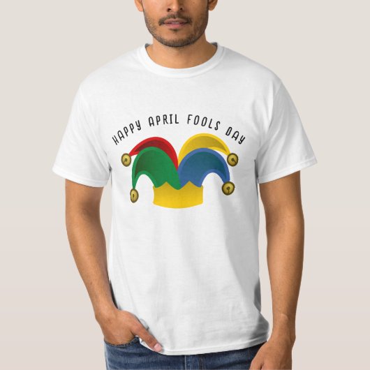 Jesters Hat April Fool's Day T - Shirt (Vorderseite)
