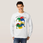 Jesters Hat Aprilscherz T-Shirt (Vorne ganz)