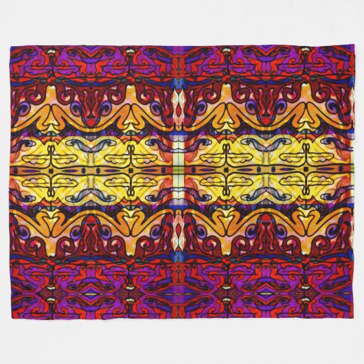 Jester's Hat Fleecedecke (Vorderseite (Horizontal))