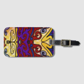 Jester's Hat Gepäckanhänger (Vorderseite (Horizontal))