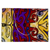 Jester's Hat Große Geschenktüte (Rückseite)