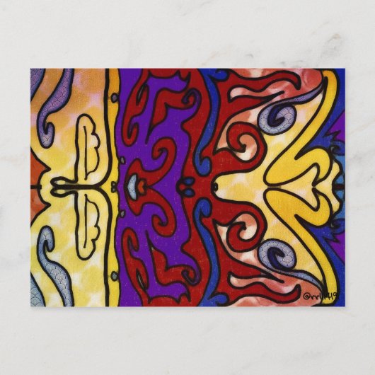 Jester's Hat Postkarte (Vorderseite)