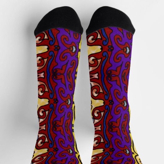 Jester's Hat Socken (Oben)