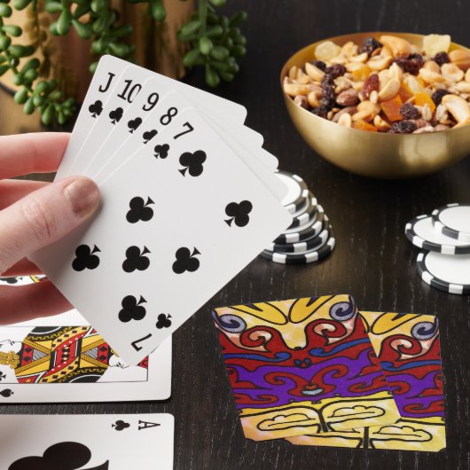 Jester's Hat Spielkarten (In Situ)