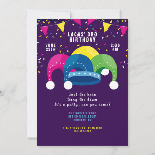 Jester's Hut-Einladung Einladung