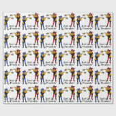 Jester's Prank April Fool's Day Geschenkpapier (Flach)