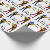 Jester's Prank April Fool's Day Geschenkpapier (Ecke)