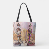 Jesters Tote Bag Tasche (Rückseite)