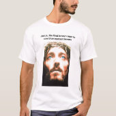 Jesu blaue Augen T-Shirt (Vorderseite)