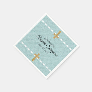 Jesu Christi-Graduationspartei Serviette