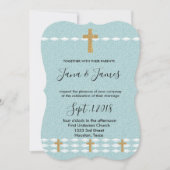 Jesu Christi-Hochzeit Einladung (Vorderseite)