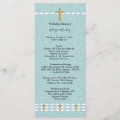 Jesu Christi-Zeremonie-Programm für das Lichtkreuz Programm