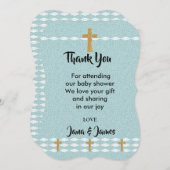 Jesu Christus Kreuz danke dir Einladung (Vorne/Hinten)