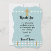 Jesu Christus Kreuz danke dir Einladung (Vorderseite)