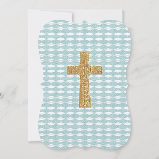 Jesu Christus Kreuz danke dir Einladung (Rückseite)