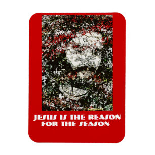 Jesu Jahreszeit Gesicht Christi Magnet