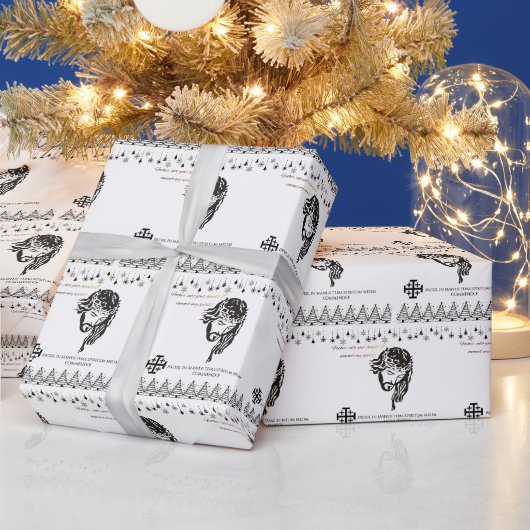 Jesu letzte Worte Geschenkpapier (Feiertage)