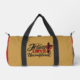 Jesu Liebe ist unbedingt Duffle Bag