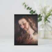 Jesu Postcard Postkarte (Stehend Vorderseite)