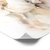 Jesu Spiel mit Kindern Aquarell Kunst drucken Poster (Ecke)