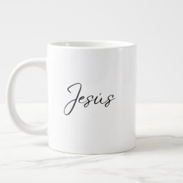 'Jesu' tägliche Andacht Stille Morgen Reflexion Jumbo-Tasse