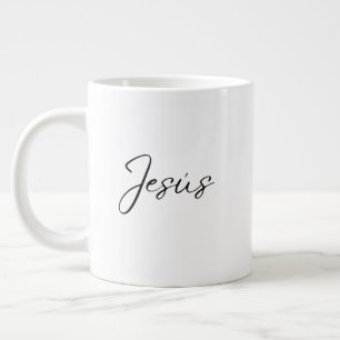 'Jesu' tägliche Andacht Stille Morgen Reflexion  Jumbo-Tasse