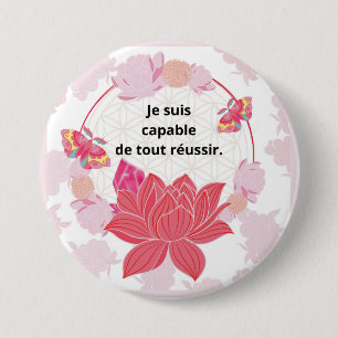 Jesuis Lebensblume Button