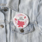 Jesuis Lebensblume Button (Beispiel)
