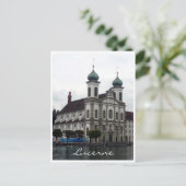 Jesuit Kirche Lucerne Postkarte (Stehend Vorderseite)