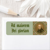 Jesuit Motto von St. Ignatius Loyola (BK 50; latei (Insitu)