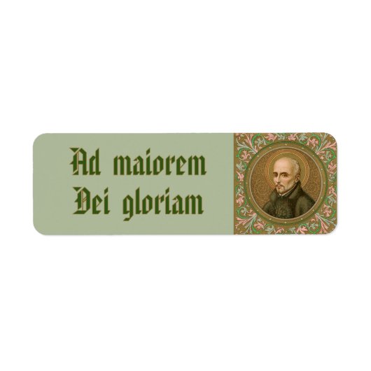 Jesuit Motto von St. Ignatius Loyola (BK 50; latei (Vorne)