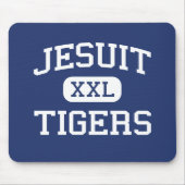 Jesuit - Tiger - Highschool - Tampa Florida Mousepad (Vorne)