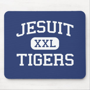 Jesuit - Tiger - Highschool - Tampa Florida Mousepad