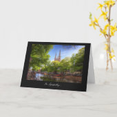 Jesuitenkirche De Krijtberg - Im Beileid Karte (Gelbe Blume)