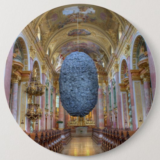 Jesuitenkirche Wien Österreich Button (Vorderseite)