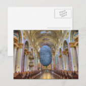 Jesuitenkirche Wien Österreich Postkarte (Vorne/Hinten)