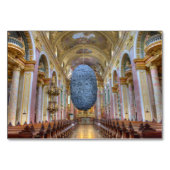 Jesuitenkirche Wien Österreich Tischnummer (Vorderseite)