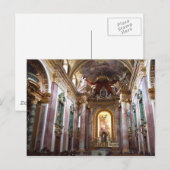Jesuitenkirche, Wien Postkarte (Vorne/Hinten)