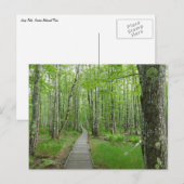 Jesup Path Gartenwanderweg Postkarte (Vorne/Hinten)