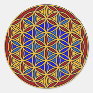 Jesus07 Runder Aufkleber