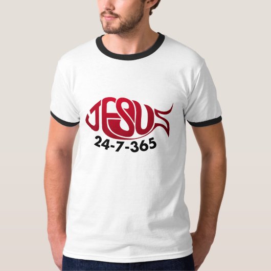 Jesus24-7-365 T-Shirt (Vorderseite)