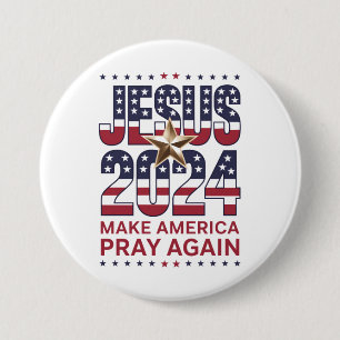 Jesus 2024 bringt Amerika wieder zum Beten Button