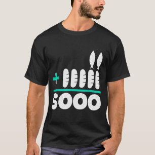 Jesus 2 Fische 5 Brote 5000 Auserwählte Gegen Die T-Shirt