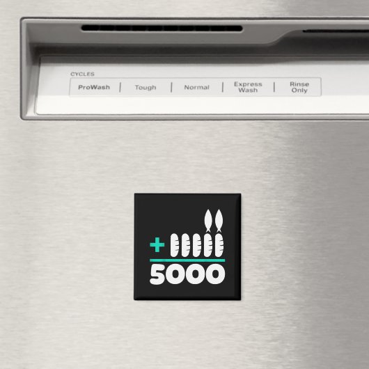 Jesus 2 Fishes 5 Breads 5000 Chosen Against The Cu Magnet (In Situ (Geschirrspüler))