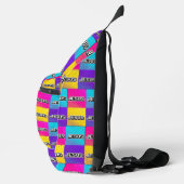JESUS - 4 Quadratisch Crossbody Bag (Rechts)