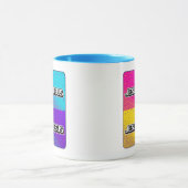 JESUS - 4 Quadratisch  Tasse (Zentrum)