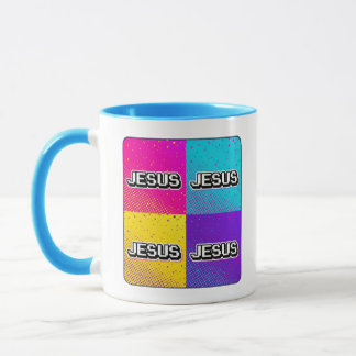 JESUS - 4 Quadratisch  Tasse