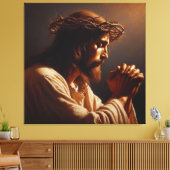 Jesus 8 Canvas Print Picture Leinwanddruck (Insitu (Wohnzimmer))